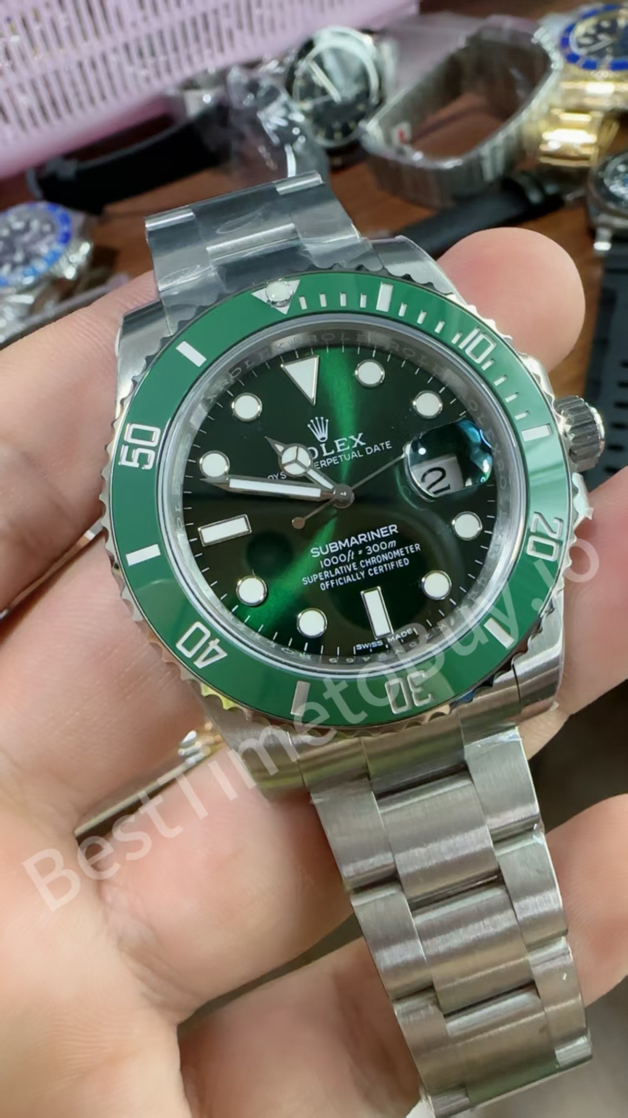 VSF Submariner 116610LV detail 2