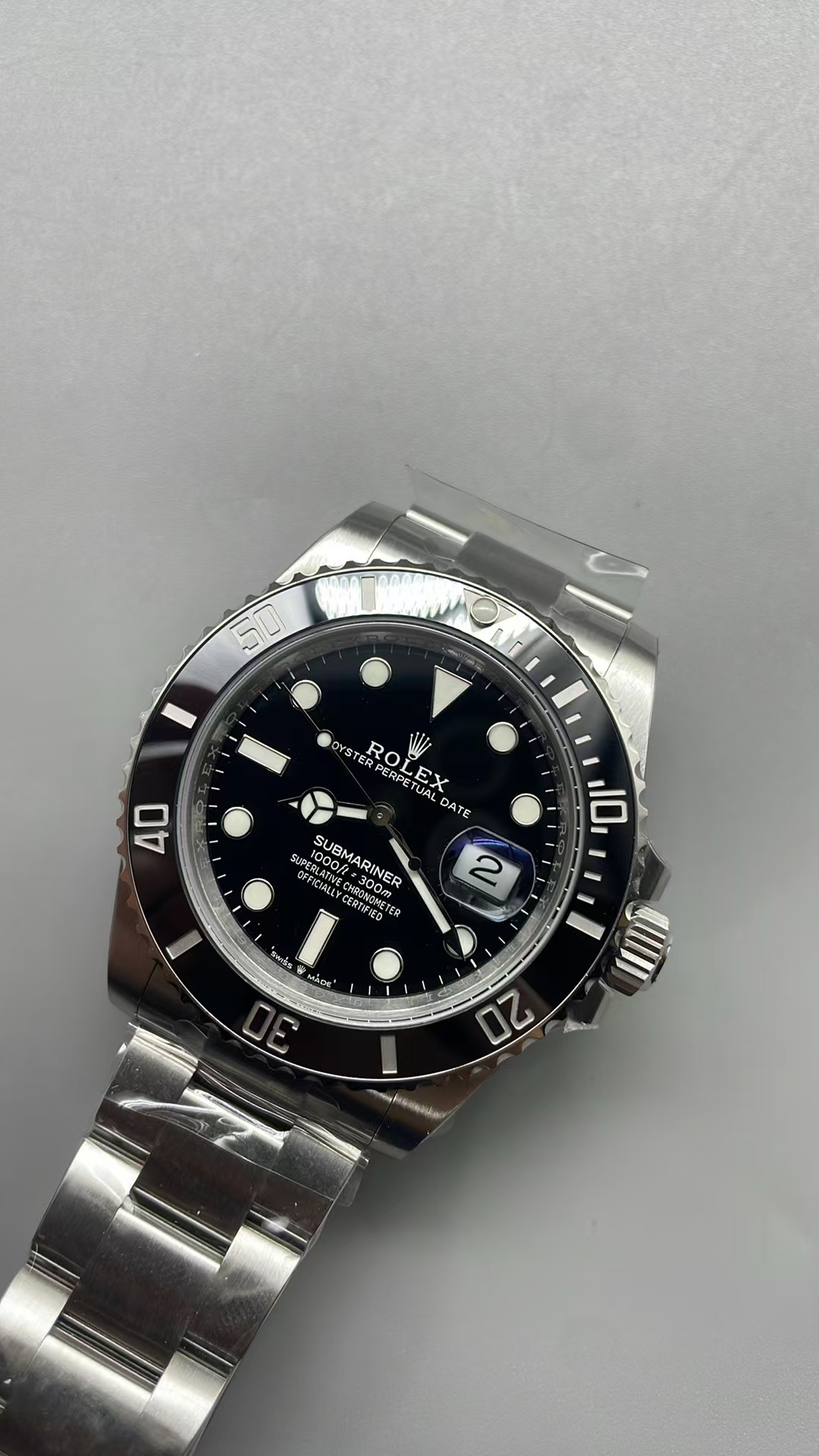 VSF Submariner 126610LN detail 1