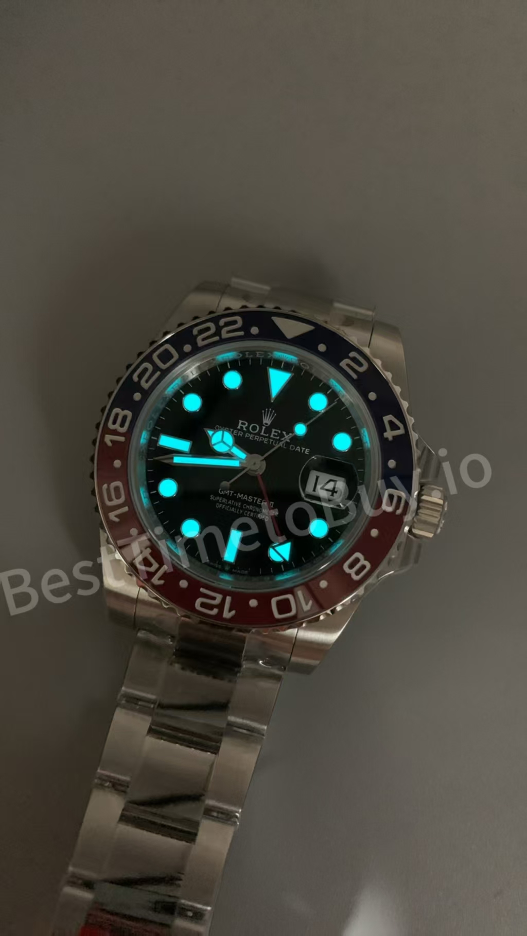 VSF Rolex GMT-Master II Pepsi Oyster detail 8